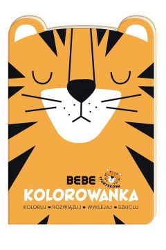 KREATÍVNA Omaľovánka BB FRIENDS A4 TIGROVÝ VÝTLAČ