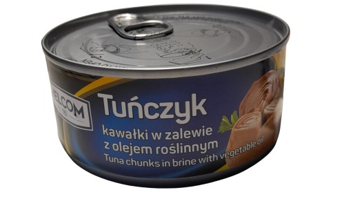 Kúsky tuniaka v rastlinnom oleji 170g Helcom