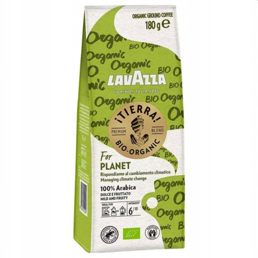 Lavazza Tierra Bio Bio 180g mletá káva