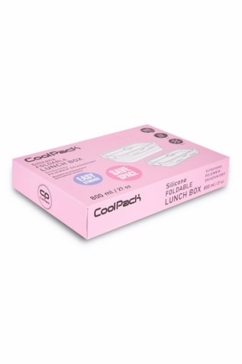 COOLPACK SILIKÓNOVÝ OBEDNÍK 800 ml PRÁŠKOVÝ ŠPIČKA