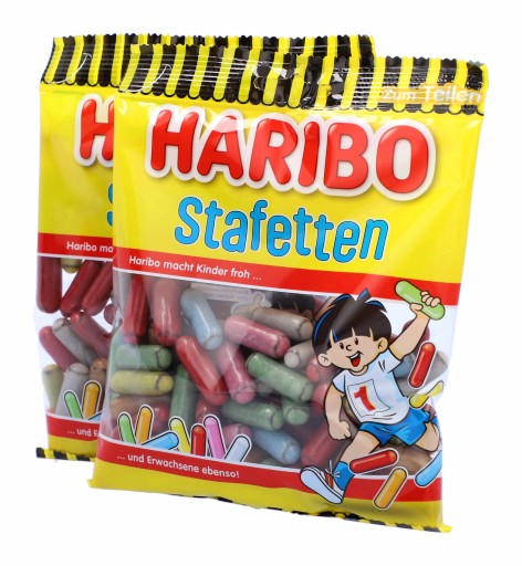 HARIBO Stafetten sladké drievko ovocné želé 160g DE