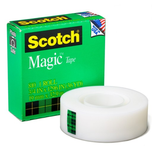 KANCELÁRSKA lepiaca páska SCOTCH MAGIC 810 19MMx33M