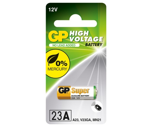 Alkalická batéria GP SUPER 23A 12V MN21 V23GA B1