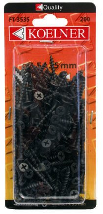 Skrutky do plechu 3,5x45mm 120 ks