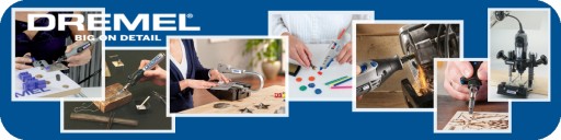 DREMEL stopka 407 13mm + 5 papierov 408 gr60 + 5 papierov 432 gr120