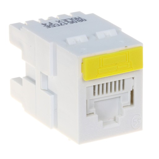 Označenie modulu MOLEX RJ45 DataGate, žlté