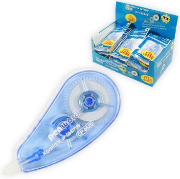 Korekčná páska pre kanceláriu, školu a domácnosť (6 m x 5 mm)