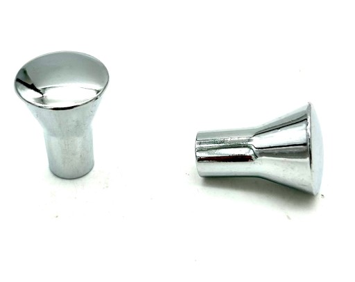 KĽÚČKA NÁBYTKU GOMBÍK LESK CHROM 2 ks MINI