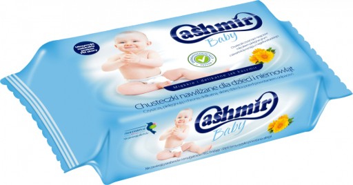Cashmir Baby vlhčené obrúsky 72 ks x4