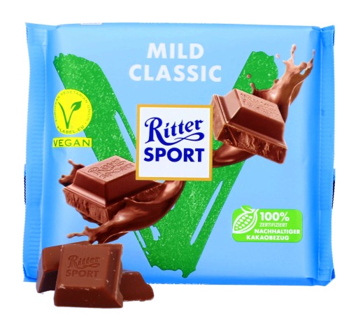 Ritter Sport VEGAN Mliečna čokoláda 100g