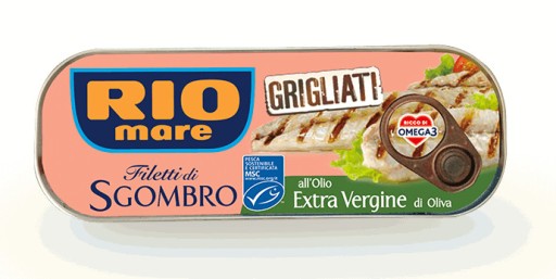 Filetti di sgombro grigliati all'olio extra virgin