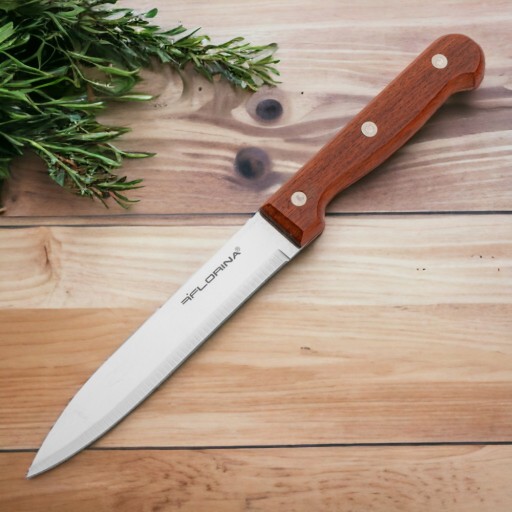 NÔŽ REZANÝ DREVENÝ FLORINA 15 CM