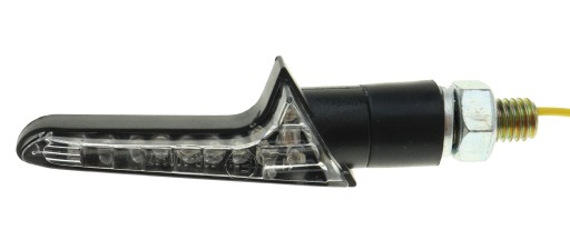MOTOKÚTER Štvorkolka smerovka 1x LED čierna smer