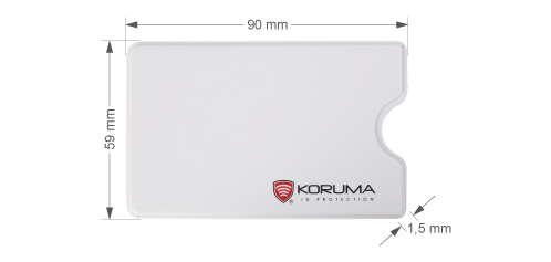 Ochrana puzdra na kreditnú kartu Koruma RFID