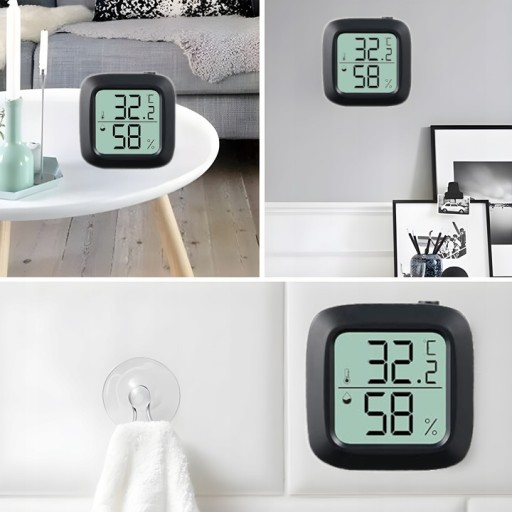 Teplomer Vlhkomer TERÁRIUM Indoor MAGNETIC + KOMPAKTNÁ BATÉRIA
