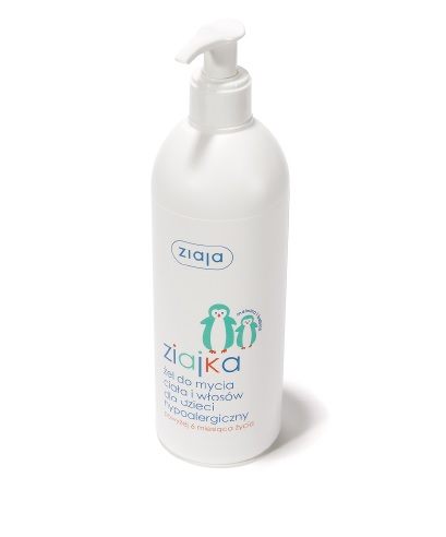 Ziajka gél na umývanie tela a vlasov 400 ml