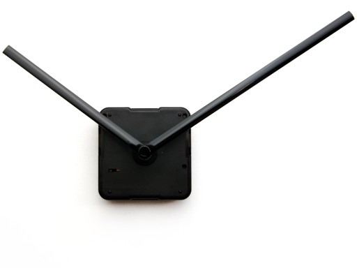 Mechanika SILENT quartz, ručičky ČIERNA, 14 cm