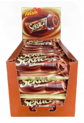 KAKAOVÉ SĘKACZ V ČOKOLÁDE tube Wisła 32g
