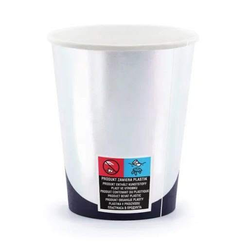 NARODENINOVÉ POHÁRKY COSMOS NARODENINOVÉ PAPIEROVÉ OZDOBY 200ml 6 kusov