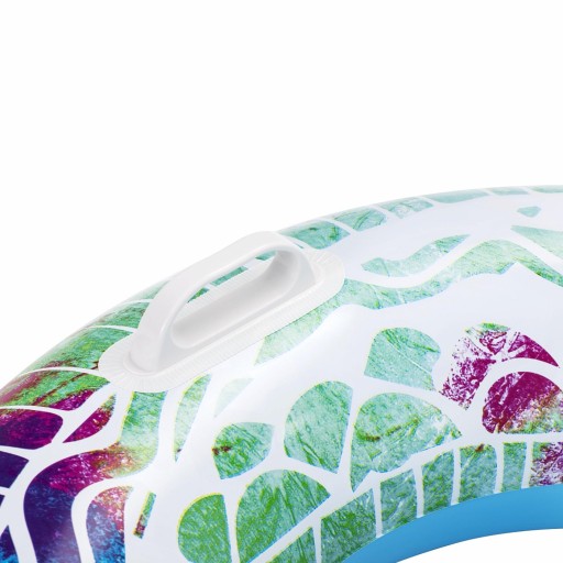 NAFUKOVACÍ KRUH S RÚČKAMI PASTEL XXL 91 CM NA PLÁVANIE NA PLÁŽ