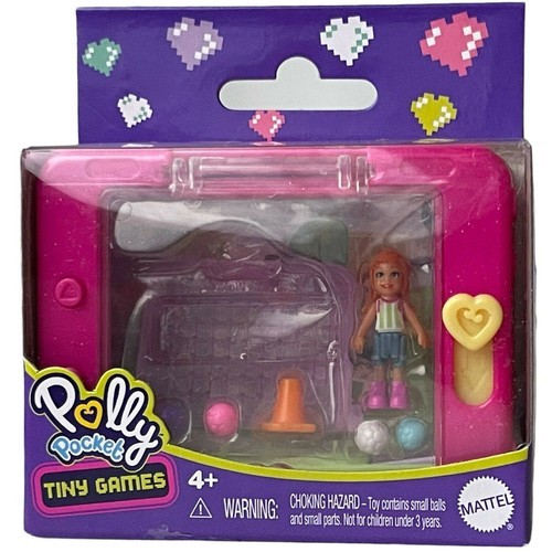 POLLY VRECKOVÁ MINI CESTOVATEĽNÁ ZRUČNOSTNÁ HRA S BÁBIKOU - MATTEL