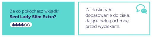 SENI LADY SLIM EXTRA urologické vložky pre ženy 15 ks. nasiakavosť 4/6