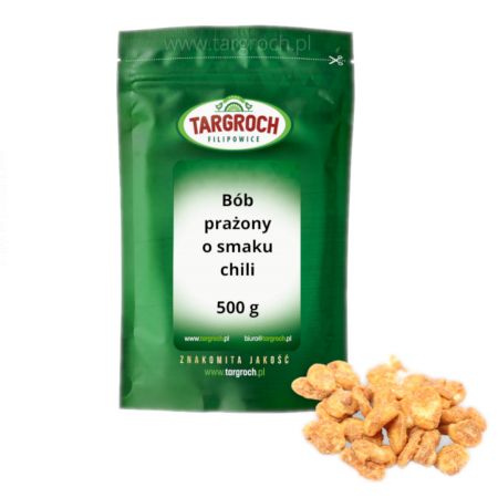 Fazuľa pražená v čili korení 500 g Targroch