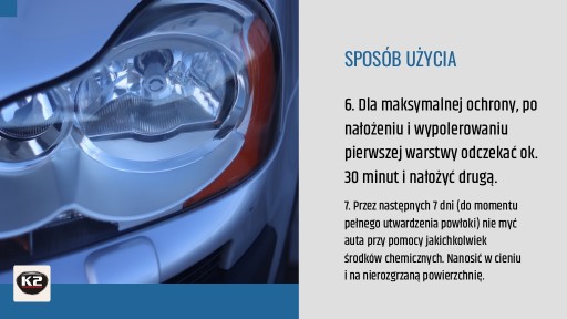 K2 LAMP PROTECT prípravok na ochranu svetlometov lampy 1478