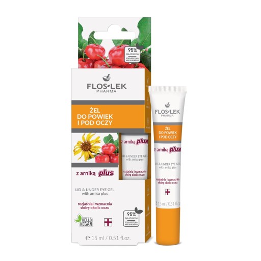 FLOSLEK Očný gél s arnikou plus 15ml
