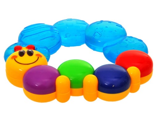 Hryzátko Caterpillar pre bábätko