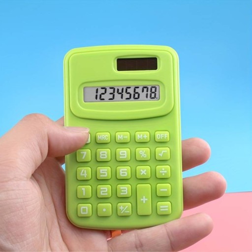 JEDNODUCHÁ VRECKOVÁ ŠKOLA MATEMATICKÁ KALKULAČKA NA SKÚŠKU