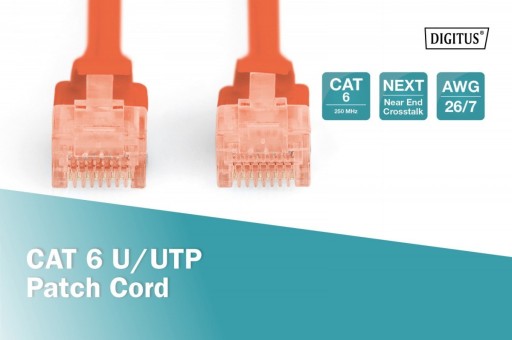 Digitus Patch kábel RJ45-RJ45, U/UT