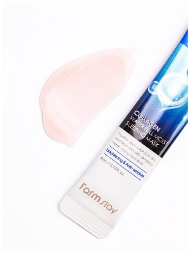 FarmStay Collagen nočná hydratačná maska 4 ml