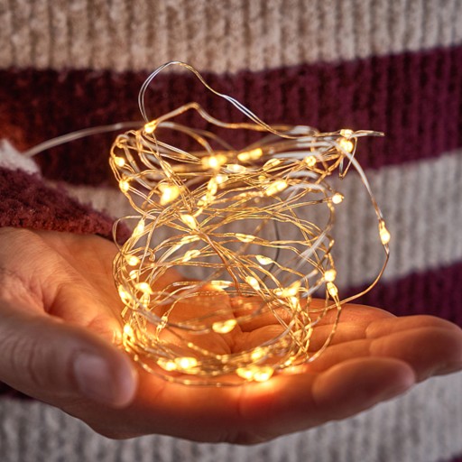 TEPLÉ BIELE SVETLÁ NA VIANOČNÝ STROMČEK 100 LED