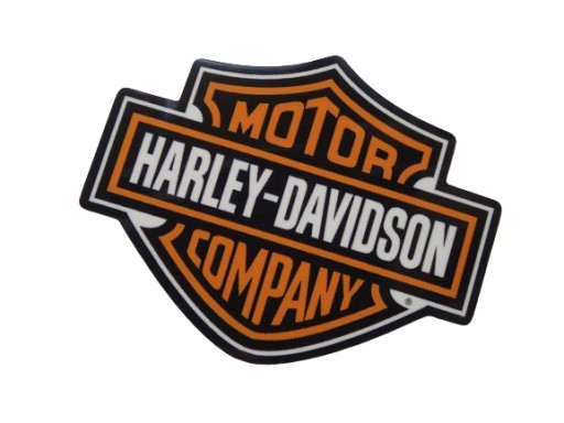 NÁLEPKA S LOGOM SPOLOČNOSTI HARLEY DAVIDSON 5,7 x 4,5 cm