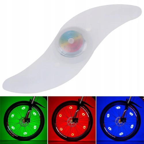 4x LED BICYKLOVÉ SVETLÁ NA RAČOCH KRYTU BICYKLA