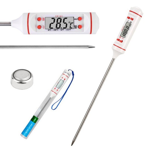 LCD PIN TEPLOMER KUCHYŇSKÁ SONDA MÄSO VÍNO