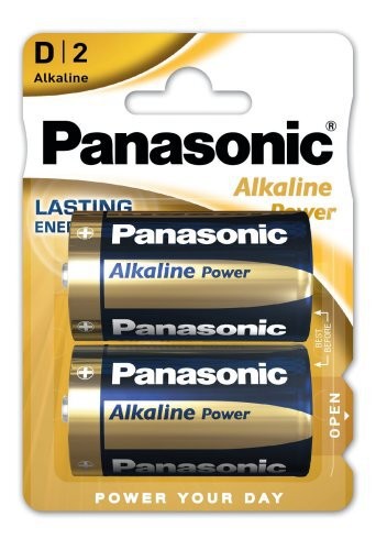 ALKAICKÉ BATÉRIE Panasonic LR20 D BLISTER 2 ks.