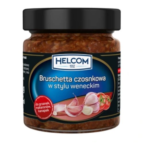 Helcom Garlic Bruschetta, benátsky štýl, 225 ml