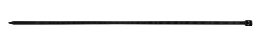 Sťahovacie pásky 2,5 x 100 mm, 100 ks, čierne