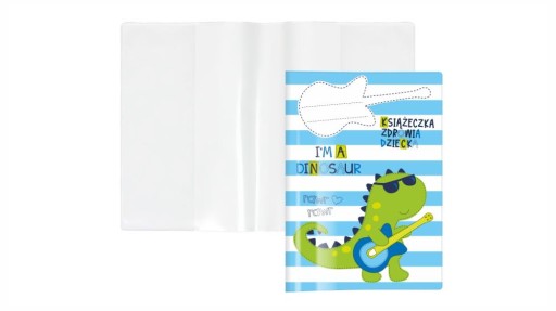 OBAL KNIHY DINOSAUR ZDRAVIE DETÍ