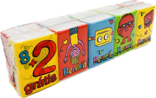 Renova hygienické obrúsky pre deti 8+2 balenia