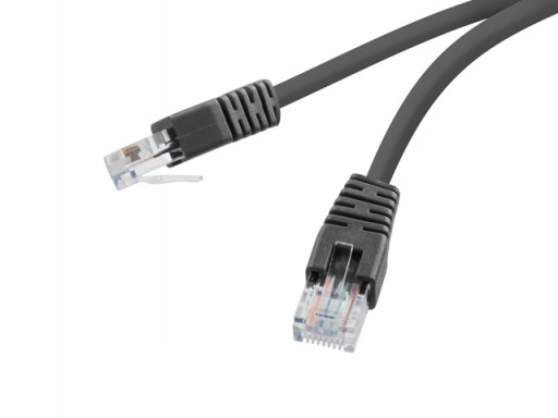 UTP 5e Patch kábel RJ-45 sieťový kábel 5 m čierny