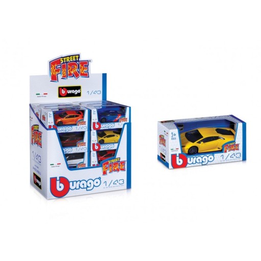 Ford Mustang GT 2006 modrý 1:43 Bburago 30119