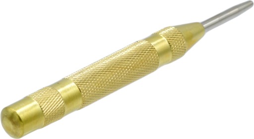 PUNK130 automatický zámočnícky razník, mosadz, 130 mm