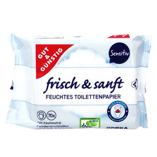 G&G SENSITIV Zvlhčujúci toaletný papier