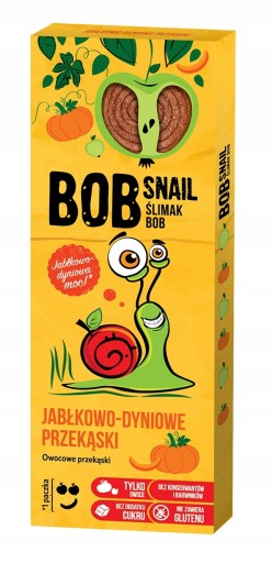 BOB Ślimak SNAIL jablko/tekvica snack 30 gr