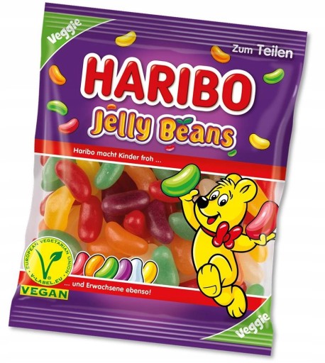 Haribo Jelly Beans želé ovocné fazule 160g DE