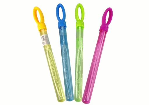 Tuba na mydlové bubliny pre deti 4 farby 37 cm Dovoz