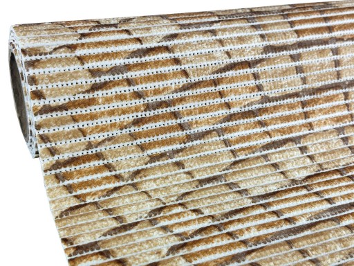 Kúpeľňová predložka na meter Koberec Protišmyková penová dlažba kocky 10x65 cm